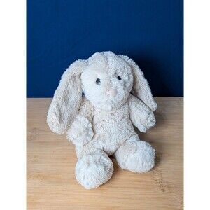 NWOT Steiff Hoppie BUNNY Rabbit Plush Stuffed Animal Beige Tan 8" KNOPF IM OHR